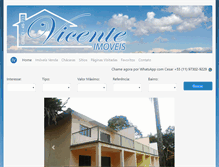 Tablet Screenshot of imoveisvicente.com.br